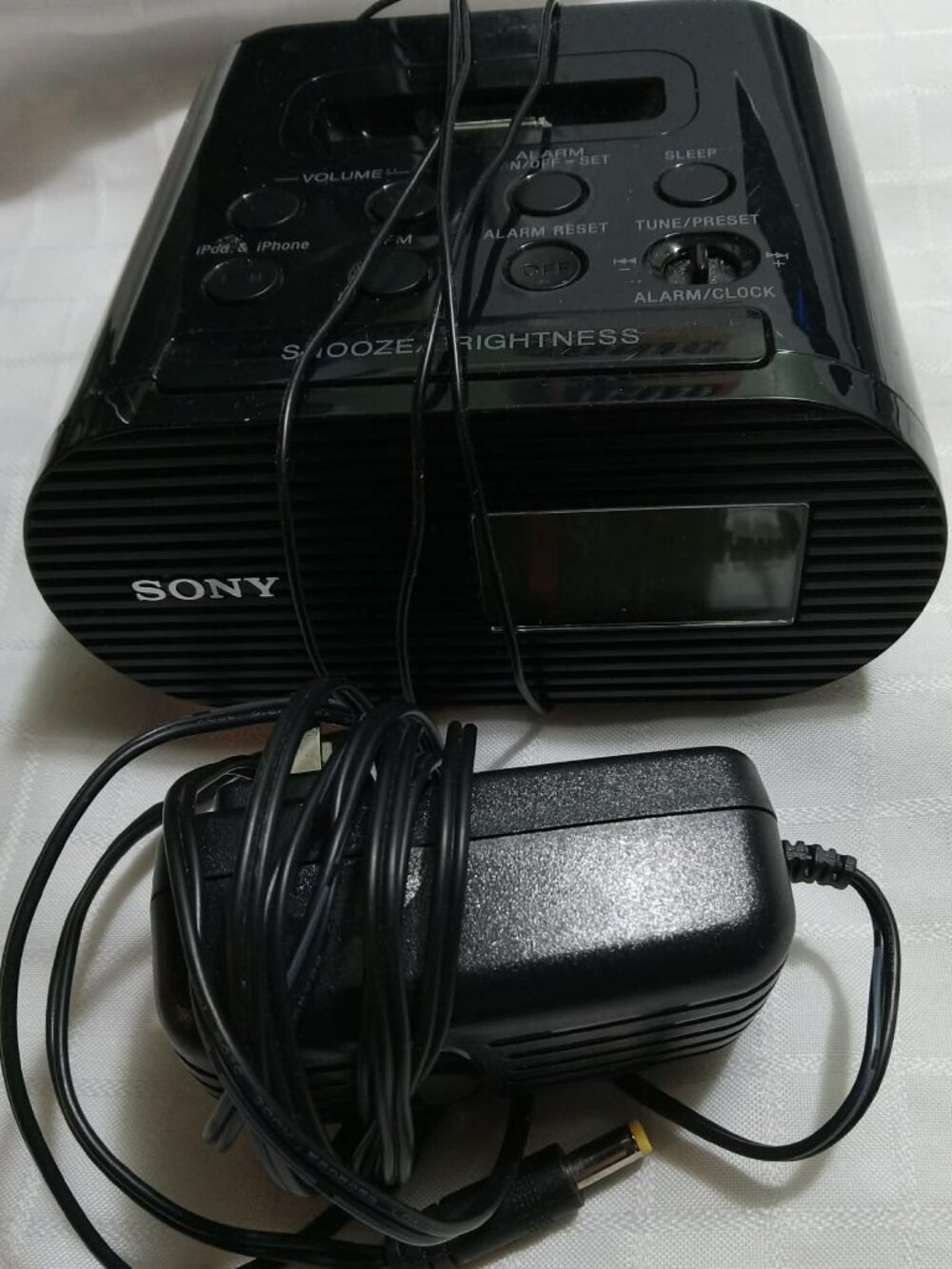 Sony ICF-C05iP FM Clock Radio / iPod / iPhone - without the box